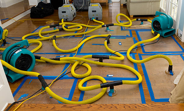 Professional Flood Damage Restoration technician working in West Union, SC